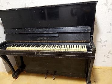 gitara akustik: Upright fortepiano – “Belarus” modeli - Korpus: klassik qara rəngli — 2