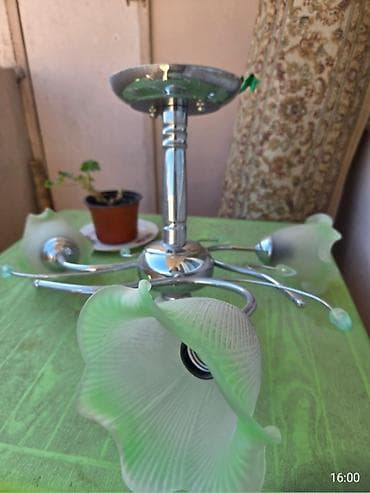 Çılçıraq, 4 lampa, Metal — 2