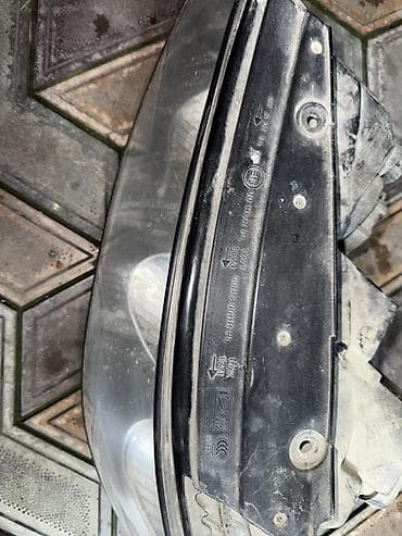 lamp: Komplekt, Yaxın və uzaq vuran işıqlar Hyundai, 2008 il, Orijinal, İşlənmiş — 7