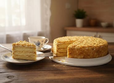 qiz sekilli tortlar: Napalyon tortu 🎂 zakazla hazır edilir dadına söz ola bilməz 😋👍 — 1