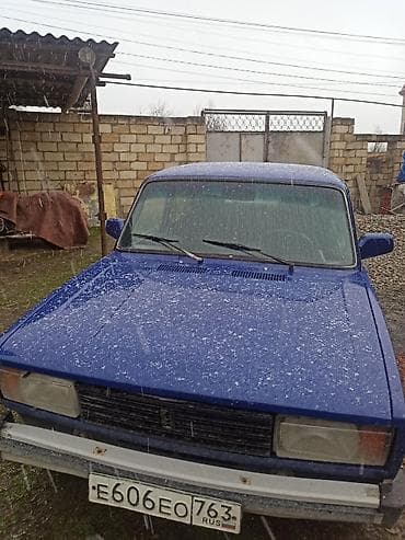 avto 312: VAZ 2107, mavi rəng, 4 qapılı sedan. Ela veziyyetdedi Depazitide — 7