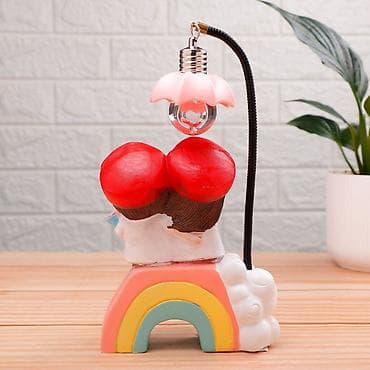 pastel sekilleri: Romantik dekorativ masa lampası – “Girl & Boy” fiqurlu - Dizayn — 4