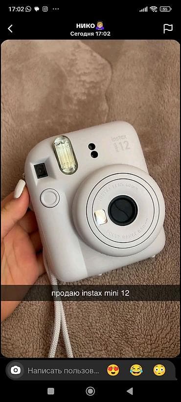 fujifilm kamera: Fujifilm Instax Mini 12 Satilir cox az islenib ideal veyizetde - — 1