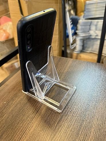massaj yeni: Akril telefon dayağı – şəffaf, masaüstü istifadə üçün. Xüsusiyyətlər — 1