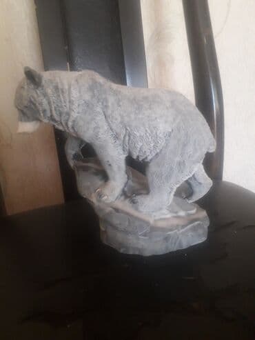 canavar profil sekilleri: Fiqur, Mərmər, rəng - Boz — 4