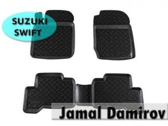 рейлинги на авто: Suzuki swift üçün ayaqaltılar. Коврики для suzuki swift. Car mats for — 1