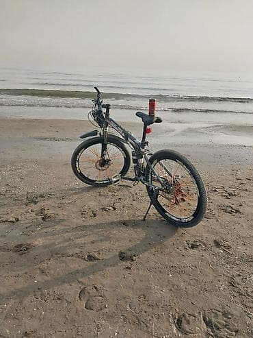 velosiped güzgü: Sport-Time dağ velosipedi - Güğüş-boz rəngli Sport-Time alüminium — 2