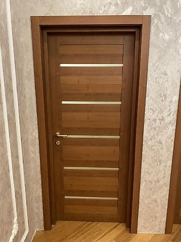 hamam vanasl: Məhsul: Daxili qapılar – taxta teksturalı, horizontal lamelli dizayn — 2