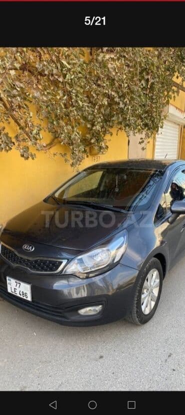 tofaş satış: Kia Rio sedan – tünd boz rəng, 4 qapı, AZ 77-LE-486 dövlət nömrə — 3