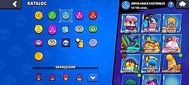 brawl stars account: (20Azn)Brawl Stars hesabı – zəngin kolleksiya və yüksək — 5