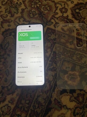 Tata: Infinix Hot 60, rəng - Qara, Sensor — 9