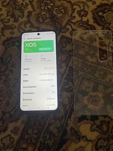 mobile legend: Infinix Hot 60, rəng - Qara, Sensor — 9