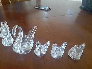 3d divar saatlari: Sovet dovrunun fiqurlari, 1 boyuk 6 balaca qu qushlari. 10 azn — 4