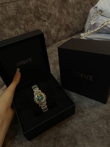 versace qızıl qolbaq: Qol saatı, Versace, rəng - Qızılı — 3