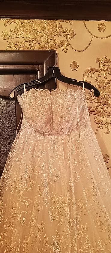 toy don: Gəlinlik donu. Bir dəfə Işlənilib quru təmizləməyə verilməlidir heç — 4