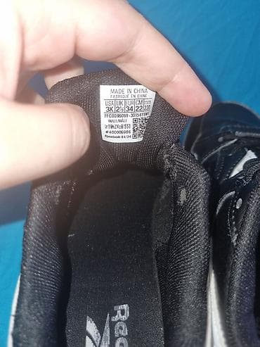 Uşaq ayaqqabıları: Rəng - Qara Krossovkalar, Reebok, Ölçü: 34, Oğlan üçün — 9