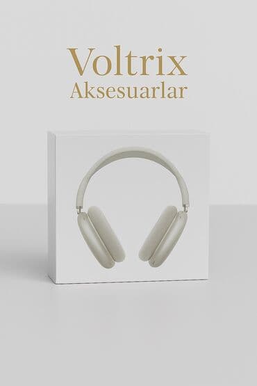 airpods max replika: Yeni Simsiz (Bluetooth) Qulaqcıqlar, Apple, rəng - Ağ — 3