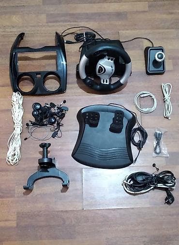 dyson sac feni: Genius brend oyun sükanı və pedallar dəsti Xüsusiyyətlər: - USB — 5