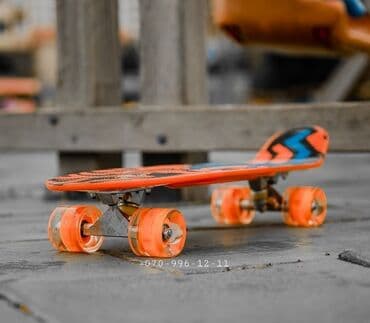 uşaqlar üçün tekerli krosovkalar: Skate Pennyboard Skateboard Skeytbord, Kaykay, Skeyt və — 1