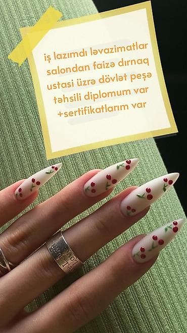 Peşəkar dırnaq xidməti - Manikür, gel-lak, forma verilməsi (klassik