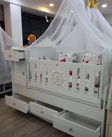 Oğlan və qız üçün, İşlənmiş, Dördbucaq, Beşik, Matras ilə