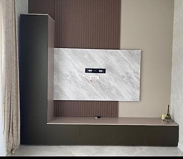 oznur mebel: Düz TV altlığı, Polkasız, Laminat — 1