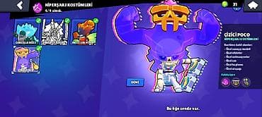 Искусство и коллекционирование: Brawl Stars oyun hesabı - Kupa: 28,066 - XP: 70 səviyyə - Savaşçılar — 10