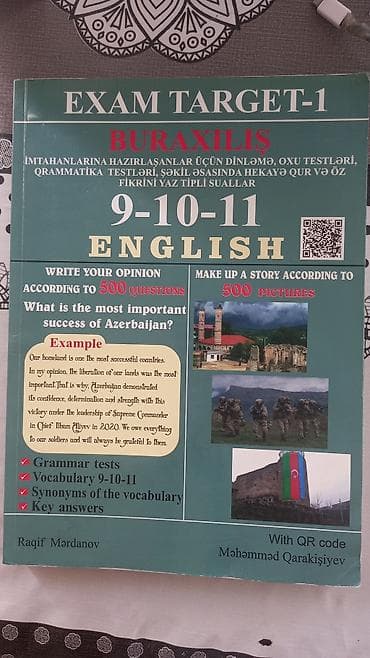 Abituriyentlər üçün dərs vəsaitləri paketi 1) Exam Target-1 English