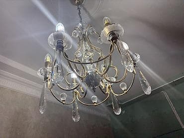 bezek esyasi: Çılçıraq, 6 lampa, Metal — 4