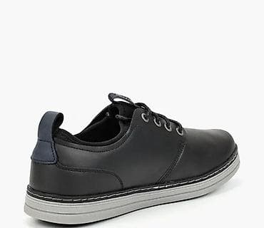 Ayaqqabılar: Skechers kişi ayaqqabısı – klassik gündəlik stil - Rəng: qara üst — 5