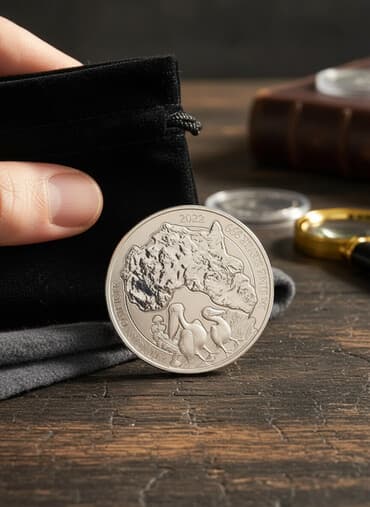 gümüş qaşıq alıram: African ounce, 1 oz silver 999 2022 — 1