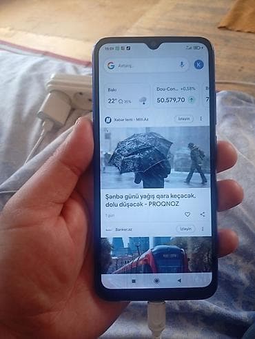 rog ally x: Redmi 9C, 64 GB, rəng - Mavi, İki sim kartlı — 1