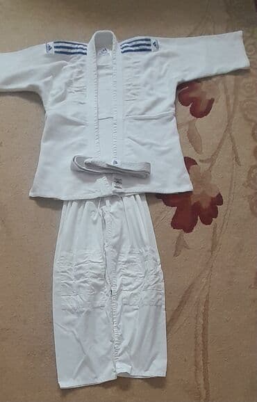 купить кимоно для дзюдо: Adidas judo forması dəsti - Marka: Adidas - Rəng: ağ - Komlekt: üst — 3