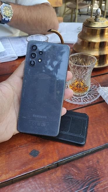 samsung level u: Samsung Galaxy A32, rəng - Qara — 1