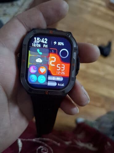 Smart saat, Sensor ekran, rəng - Qara