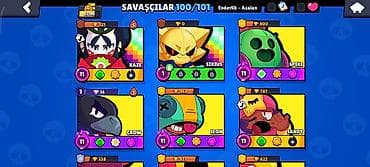 Full hesapdi 70-80 karakter maxdi hipersarj ile 100 destansi skin 15