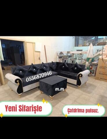 Künc divan, Yeni, Açılan, Bazalı, Parça, Şəhərdaxili pulsuz çatdırılma
