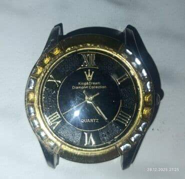 Мужская обувь: Наручные часы, цвет - Черный — 1