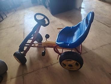 Велосипеды: Uşaq pedallı go-kart - 4 təkərli, pedalla idarə olunan uşaq maşını - — 1