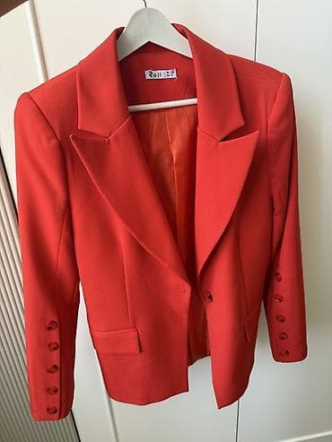 pencek: Qadın üçün tünd narıncı/qırmızı blazer — 1