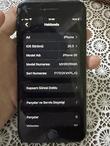 micro qulaq: IPhone 7, 32 GB, Qara, Qırıq — 5