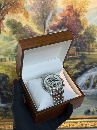 əl saatı: Yeni, Qol saatı, Patek Phillipe, rəng - Gümüşü — 1