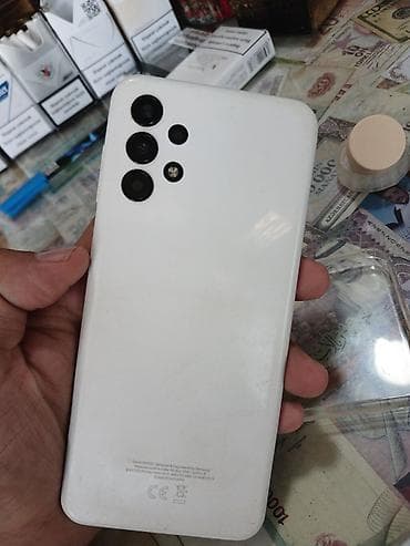 Elektronika: Samsung Galaxy A13, 128 GB, rəng - Ağ, Barmaq izi, İki sim kartlı, Face ID — 1