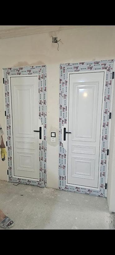 qaplar taxda: PVC qapı və pəncərələr - Material: PVC profil (üzərində qoruyucu — 8