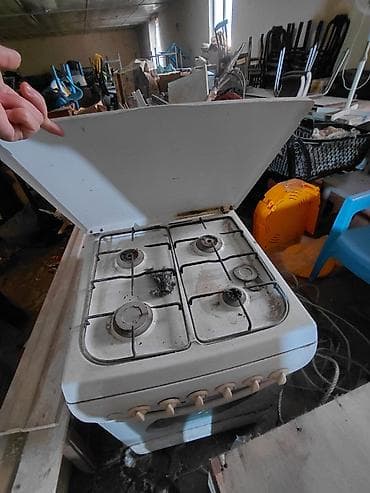 qaz eti: Qaz sobası işlək vəziyyətdə — 1