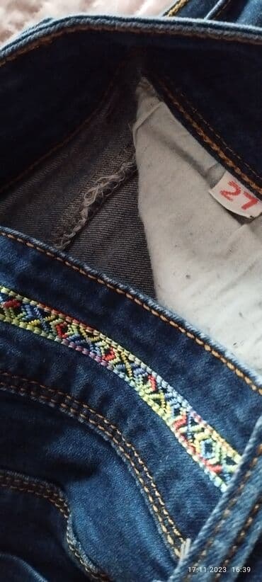 Хиджаб: Джинсы, LeviS, XS (EU 34), цвет - Голубой — 6