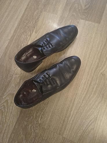 smar saat: Klassik kişi dəri ayaqqabısı - Rəng: qara - Üst material: təbii dəri — 3