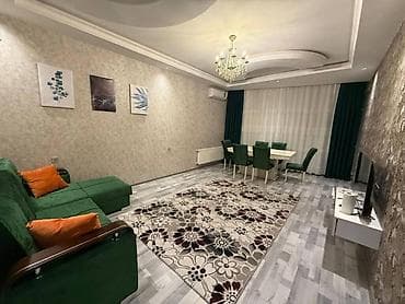 Mənzillər: İcarəyə verilir 3 otaqlı yeni tikili 90 m², Şah İsmayıl Xətai m — 3