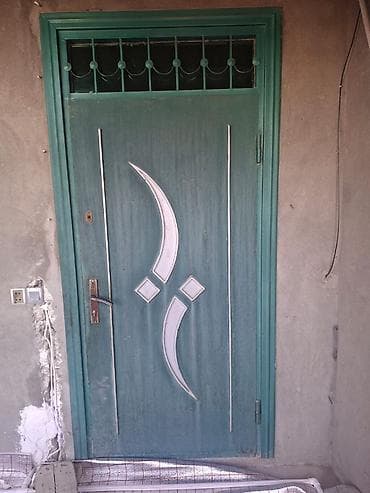 Mənzil üçün İşlənmiş Giriş qapısı 90x200 sm Çərçivə ilə, Zəmanətsiz, Ünvandan götürmə — 1