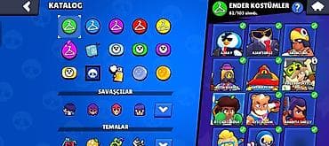 Ювелирные изделия: Brawl Stars oyunu üçün yüksək səviyyəli hesab - Kupa: 53,075+ - — 6